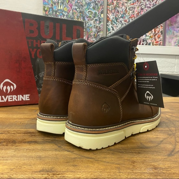 Wolverine I-90 Wedge CM Work Boots 11.5 Mens - Picture 7 of 10